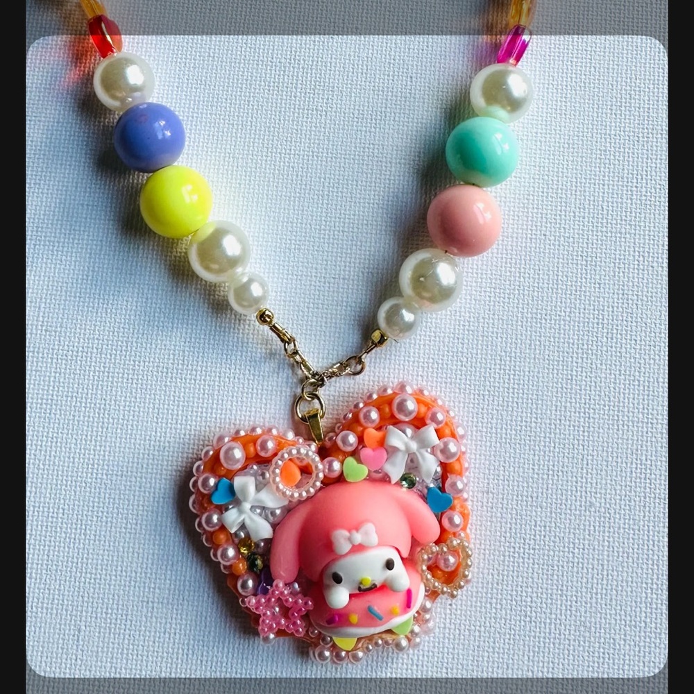 my melody handmade necklace